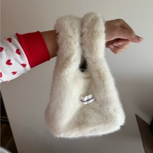 Fur mini bag